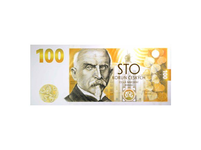 pametni bankovka 100 kc alois rasin 2019 lic