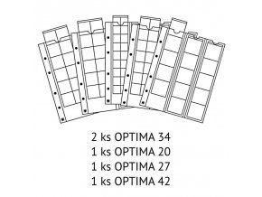 pruhledne albove listy optima sort vzorovy mix listu obaly folie optima vista leuchtturm 340973 lighthouse