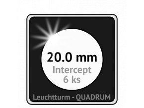 quadrum intercept prumer 20 mm ochranne bublinky 20mm protikorozni ctvercove mincovni kapsle na mince proti oxidaci patine leuchtturm 344145 lighthouse