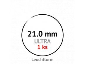 ultra 21 mm kruhova kapsle na mince do 21mm 1ks mincovni bublinka kulata 1 ks ultra premium leuchtturm 345023 1 lighthouse