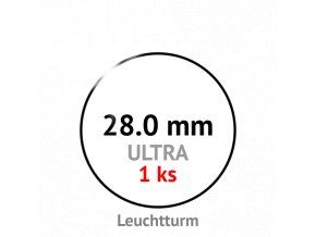 ultra 28 mm kruhova kapsle na mince do 28mm 1ks mincovni bublinka kulata 1 ks ultra premium leuchtturm 345034 1 lighthouse