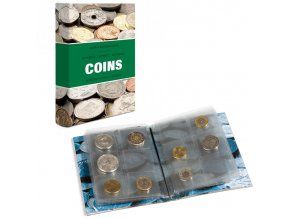 kapesni album coins 48 mince male album do kapsy leuchtturm 344961 lighthouse