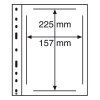 pruhledne albove listy optima etb 1 kapsa pro nalepni listy leuchtturm 338227 lighthouse