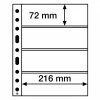pruhledne albove listy easy grande 4c SH312 4 kapsy na bankovky vstupenky obaly grande folie leuchtturm 358075 lighthouse
