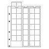 pruhledne albove listy optima euro jeden list ma 40 okenek pro 5 sad euro minci leuchtturm 308740 lighthouse