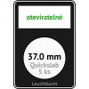 quickslab 37mm oteviratelny slab na mince 37 mm obdelnikova mincovni kapsle leuchtturm 346416 lighthouse