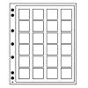 encap quadrum mini albove listy grande na ulozeni minci ve ctvercovych mincovnich kapslich 38x38 mm leuchtturm 360060 lighthouse