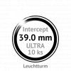 ultra intercept 39 mm kruhove kapsle na mince 39mm s cernou protikorozni ochrannou vlozkou proti oxidaci patine 10ks leuchtturm 359433 lighthouse