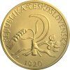 zlata medaile 50 stotin 1920 novorazba zkusebniho odrazku lic