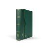 zelene album na znamky premium zasobnik s 64 cernymi listy s kazetou leuchtturm 371803