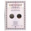 certifikat stribrna medaile 1000 vyroci smrti svateho vaclava 3 dukat ag otakar spaniel 2017 strieborna medaila kremnica