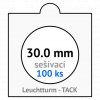 tack bile sesivaci mincovni ramecky na mince prumer 30 mm baleni 100 ks 5x5 cm leuchtturm 325388 lighthouse